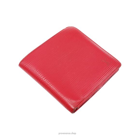 🔴 Louis Vuitton Marco Wallet - Red Epi Leather - Picture 3 of 9